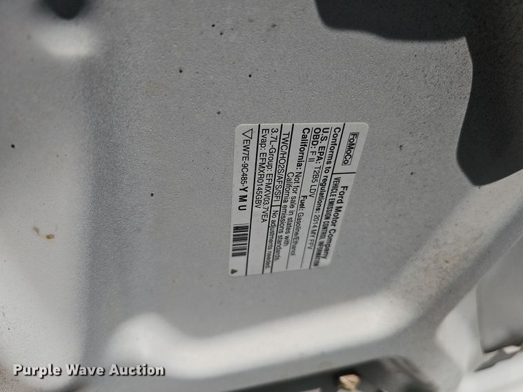 image for item MH9508 2014 Ford Taurus Police Interceptor