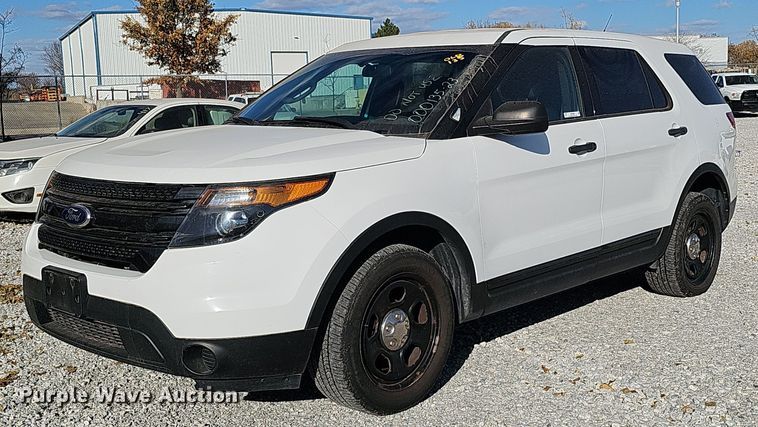 image for item MH9509 2014 Ford Explorer Police Interceptor  SUV