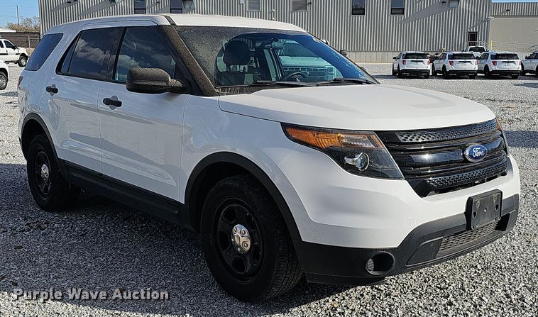 image for item MH9509 2014 Ford Explorer Police Interceptor  SUV