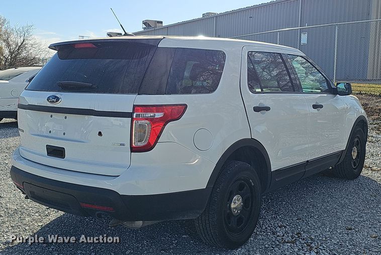 image for item MH9509 2014 Ford Explorer Police Interceptor  SUV