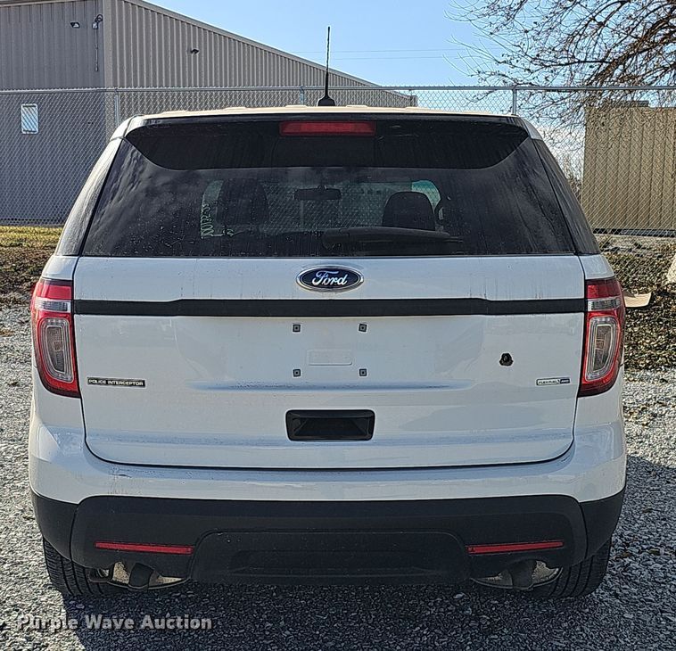 image for item MH9509 2014 Ford Explorer Police Interceptor  SUV