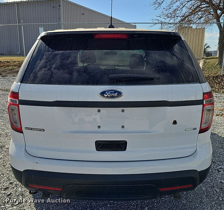 image for item MH9509 2014 Ford Explorer Police Interceptor  SUV