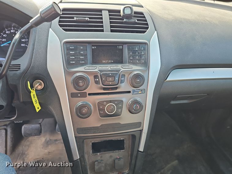 image for item MH9509 2014 Ford Explorer Police Interceptor  SUV