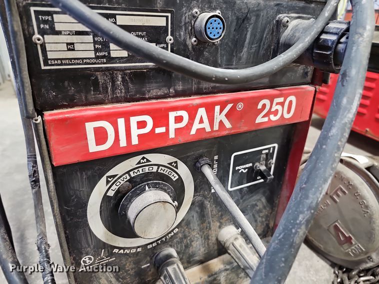 image for item MH9523 Airco Arc Equipment Dip Pak 250  welder