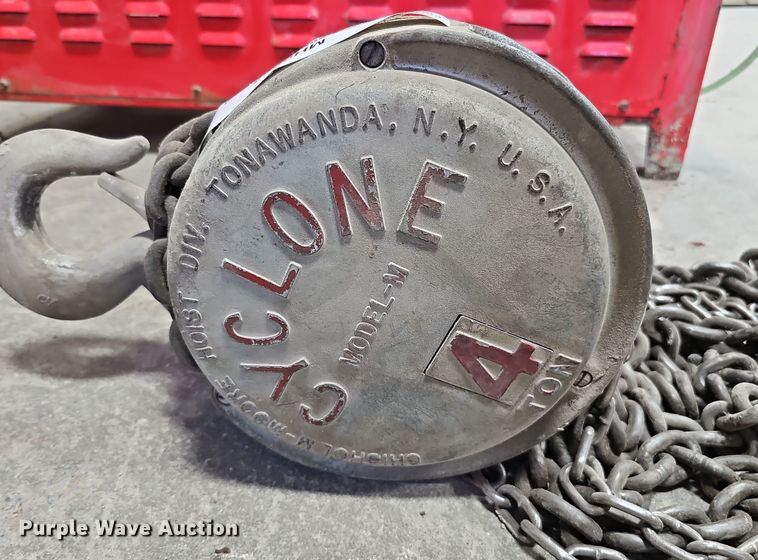 image for item MH9526 Cyclone M  chain hoist
