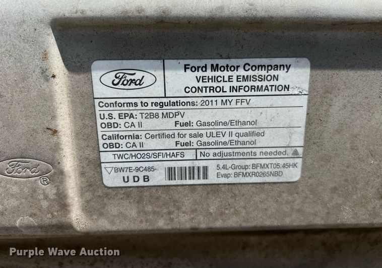 image for item MH9930 2011 Ford E150  van