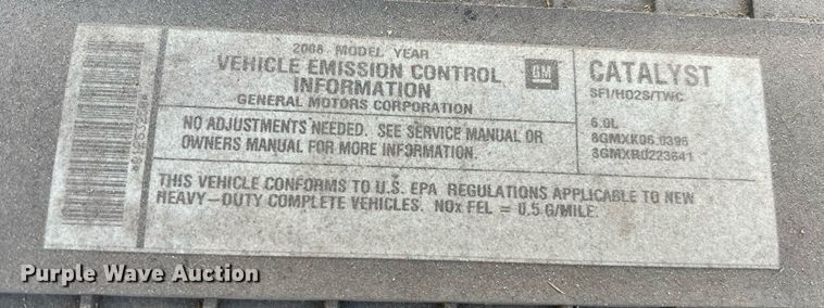 image for item MH9939 2008 Chevrolet Express 3500  van