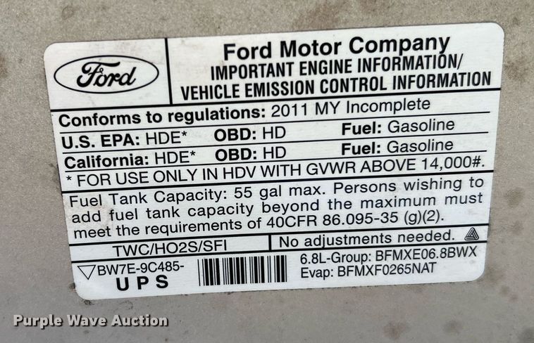 image for item MH9940 2011 Ford E450  shuttle bus