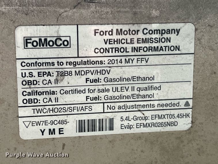 image for item MH9946 2014 Ford E350  handicap accessible van