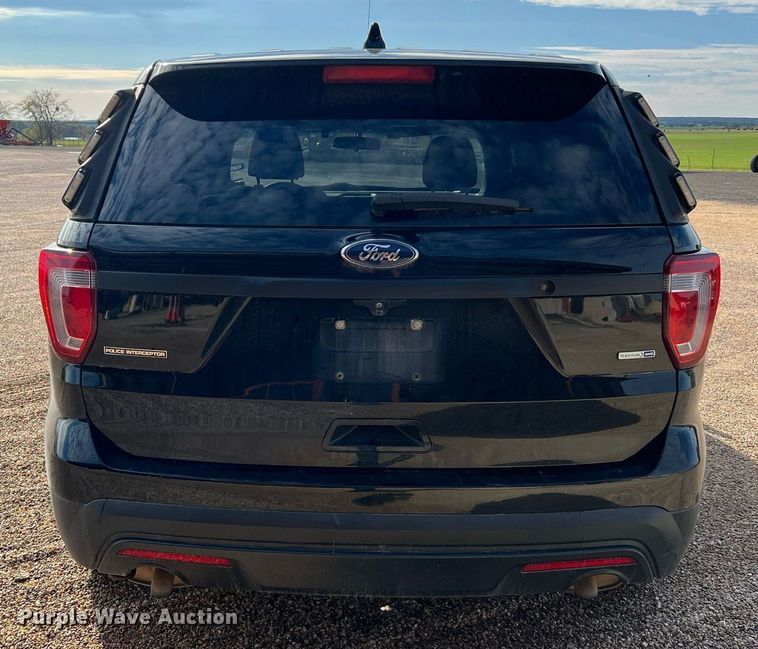 image for item MH9965 2016 Ford Explorer Police Interceptor SUV