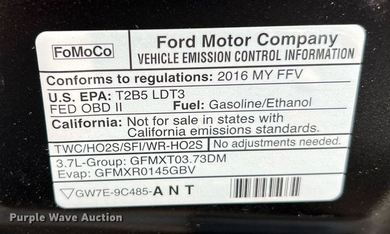 image for item MH9965 2016 Ford Explorer Police Interceptor SUV