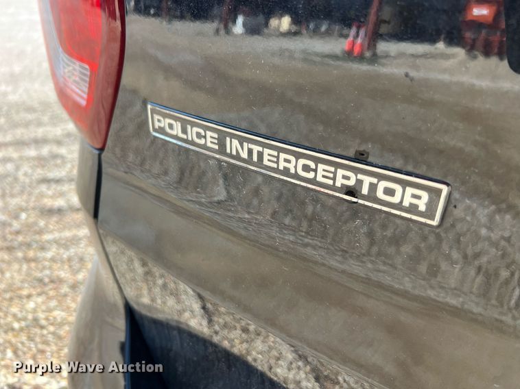image for item MH9965 2016 Ford Explorer Police Interceptor SUV