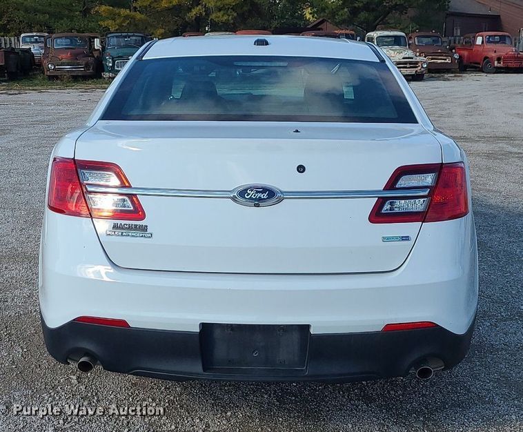 image for item MJ9482 2017 Ford Taurus Police