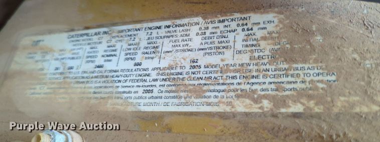 image for item MX9439 2006 Blue Bird Vision  school bus