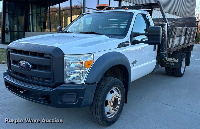 image for item NL9177 2012 Ford F450 Super Duty  dump flatbed truck