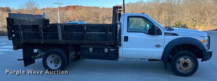 image for item NL9177 2012 Ford F450 Super Duty  dump flatbed truck