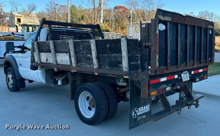 image for item NL9177 2012 Ford F450 Super Duty  dump flatbed truck