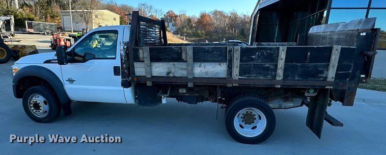 image for item NL9177 2012 Ford F450 Super Duty  dump flatbed truck