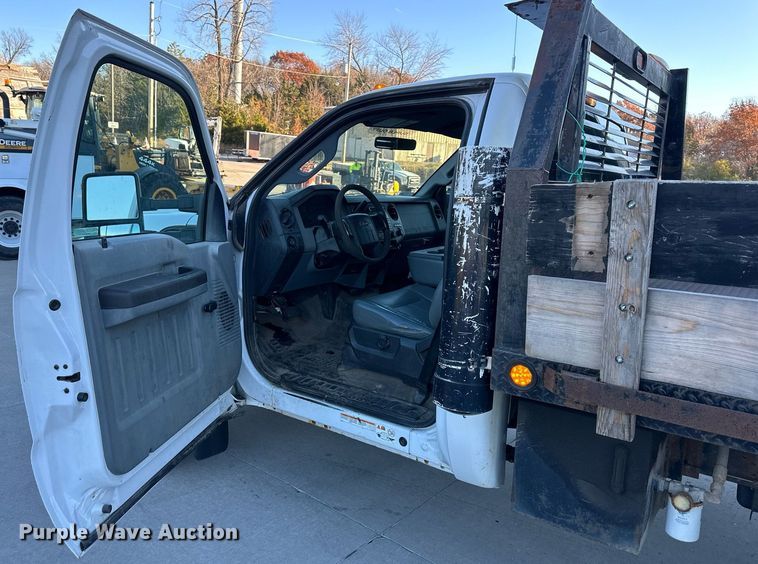 image for item NL9177 2012 Ford F450 Super Duty  dump flatbed truck