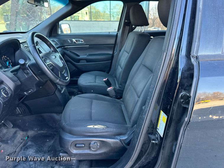 image for item NL9178 2016 Ford Explorer Police Interceptor  SUV