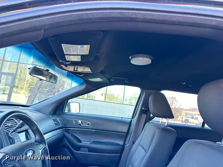 image for item NL9178 2016 Ford Explorer Police Interceptor  SUV