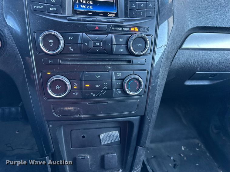 image for item NL9178 2016 Ford Explorer Police Interceptor  SUV