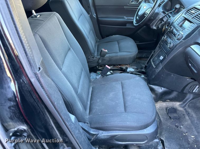 image for item NL9178 2016 Ford Explorer Police Interceptor  SUV