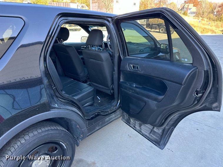 image for item NL9178 2016 Ford Explorer Police Interceptor  SUV