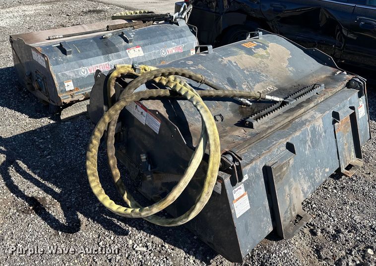 image for item NL9179 (2) Virnig skid steer sweepers