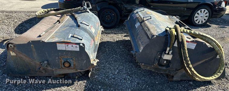 image for item NL9179 (2) Virnig skid steer sweepers