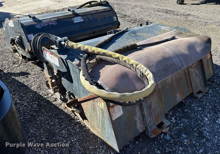 image for item NL9179 (2) Virnig skid steer sweepers