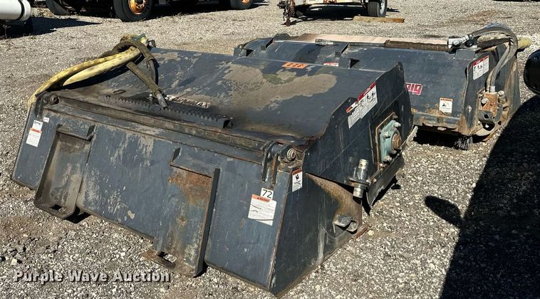 image for item NL9179 (2) Virnig skid steer sweepers