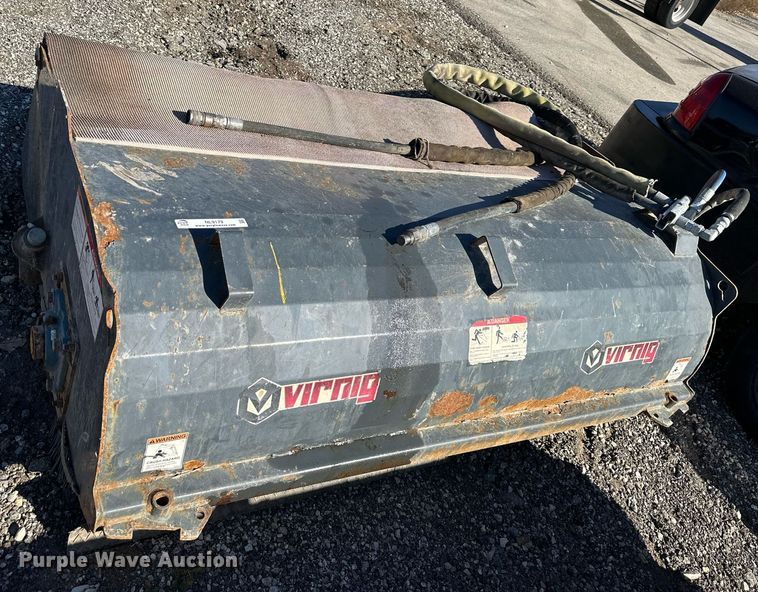 image for item NL9179 (2) Virnig skid steer sweepers