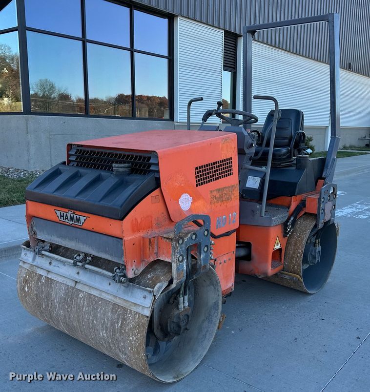 image for item NL9184 Hamm HD12  double drum roller