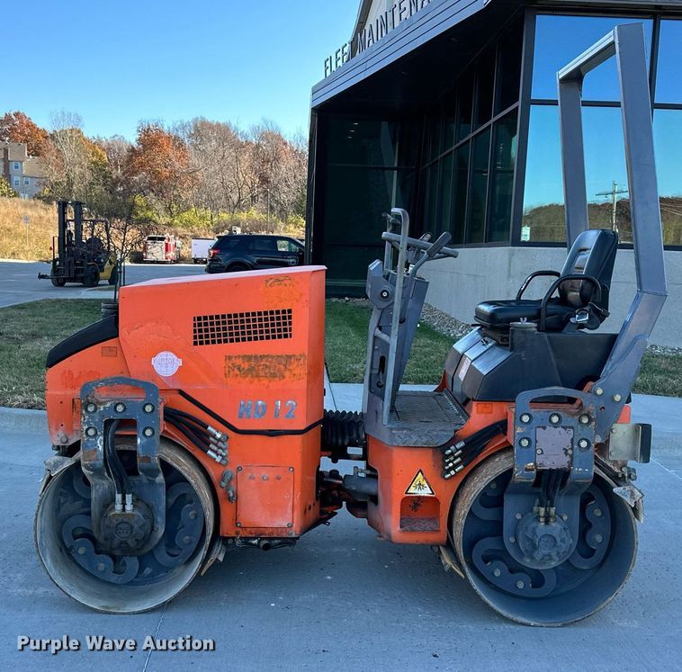 image for item NL9184 Hamm HD12  double drum roller