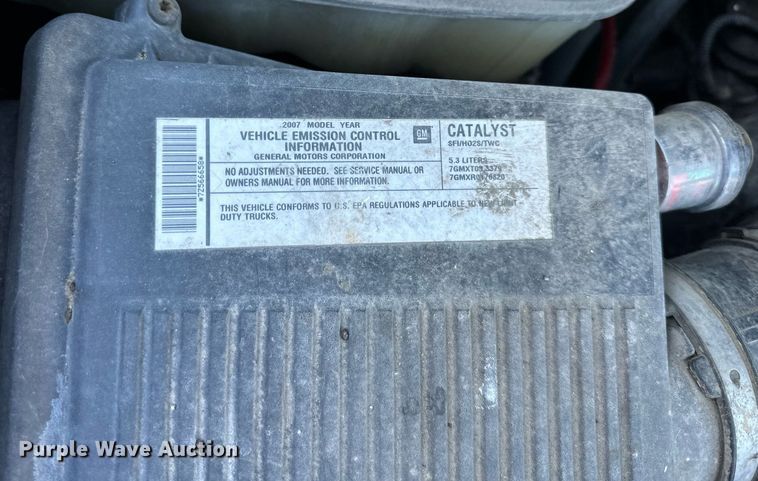 image for item NL9186 2007 GMC Sierra 1500  Ext. Cab pickup truck