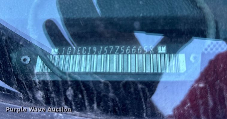 image for item NL9186 2007 GMC Sierra 1500  Ext. Cab pickup truck