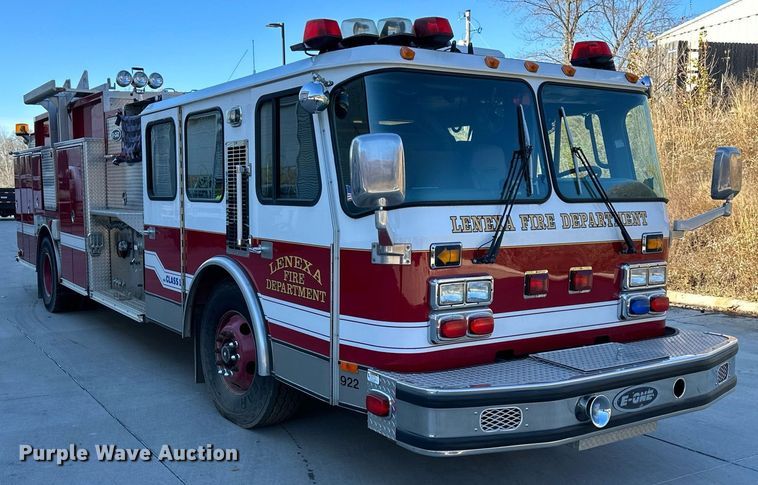 image for item NL9194 1999 E-One  pumper fire truck