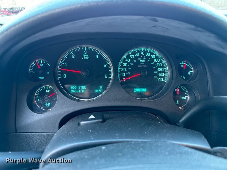 image for item NM9028 2011 Chevrolet Tahoe Police  SUV