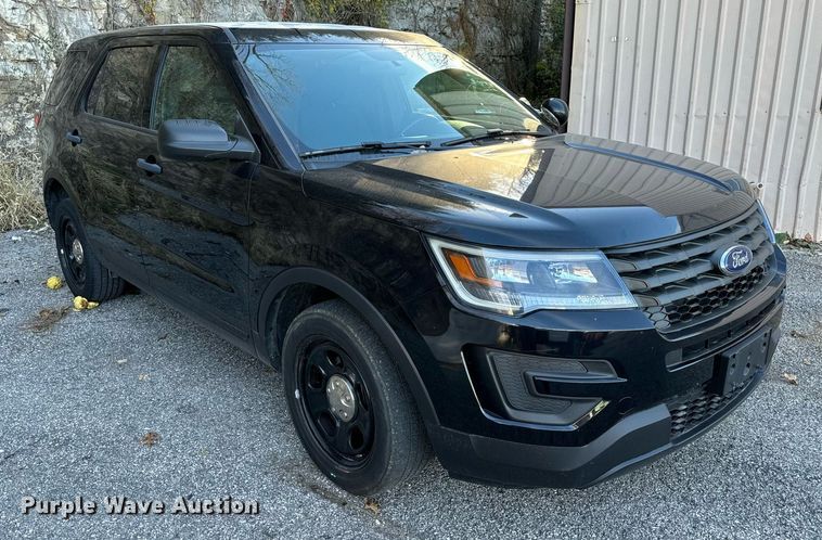 image for item NM9029 2018 Ford Explorer Police Interceptor  SUV