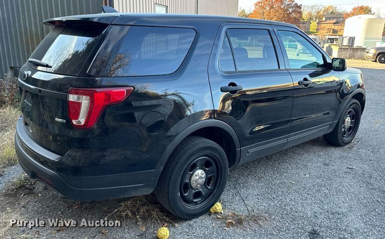 image for item NM9029 2018 Ford Explorer Police Interceptor  SUV