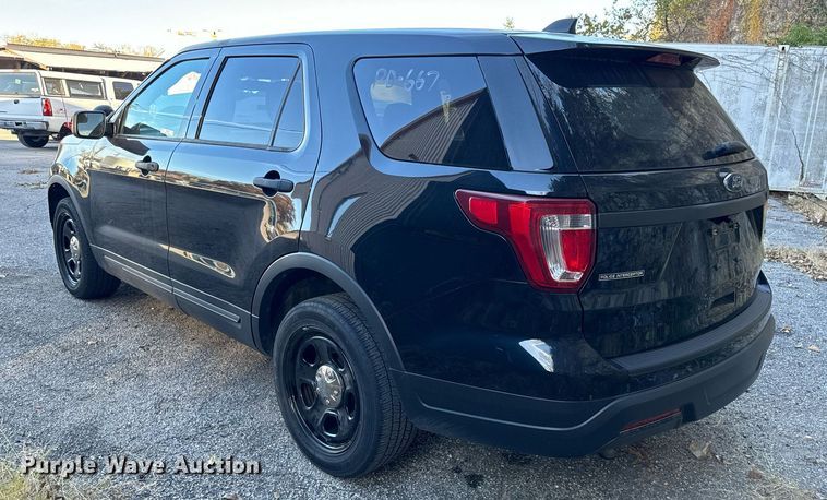 image for item NM9029 2018 Ford Explorer Police Interceptor  SUV