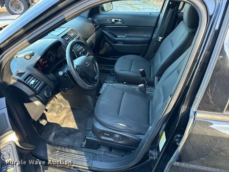 image for item NM9029 2018 Ford Explorer Police Interceptor  SUV
