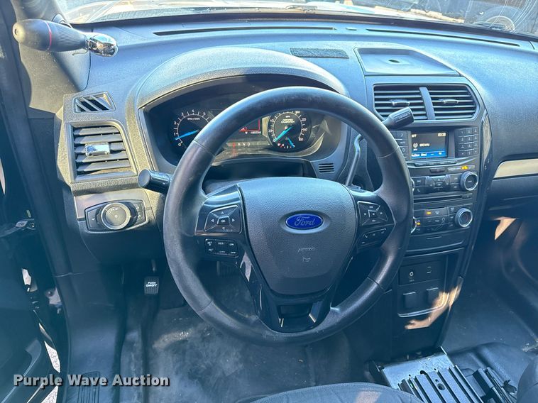 image for item NM9029 2018 Ford Explorer Police Interceptor  SUV