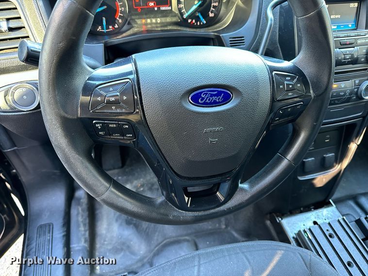 image for item NM9029 2018 Ford Explorer Police Interceptor  SUV