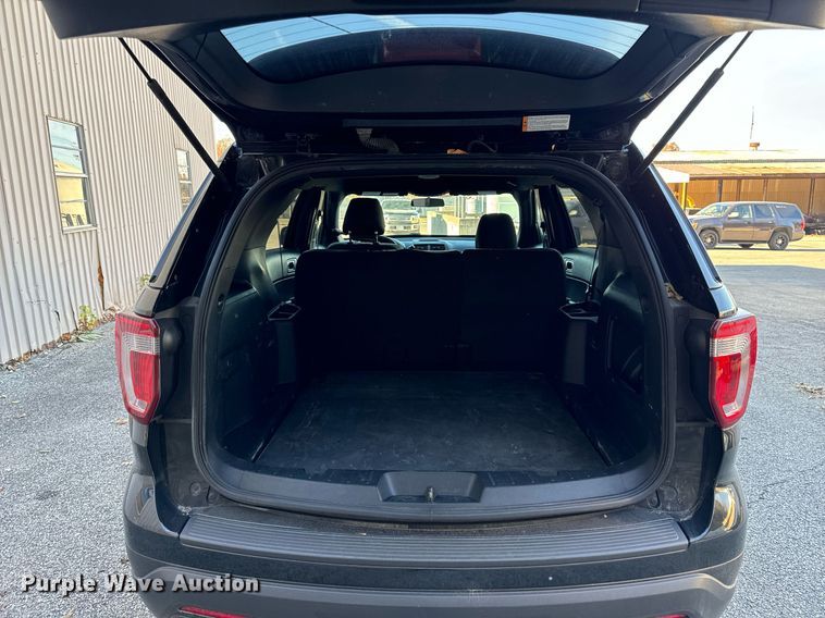 image for item NM9029 2018 Ford Explorer Police Interceptor  SUV