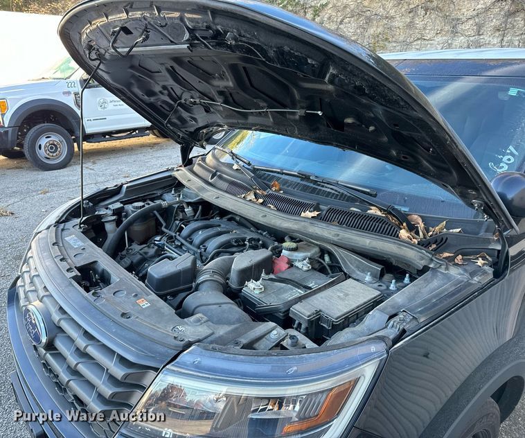 image for item NM9029 2018 Ford Explorer Police Interceptor  SUV