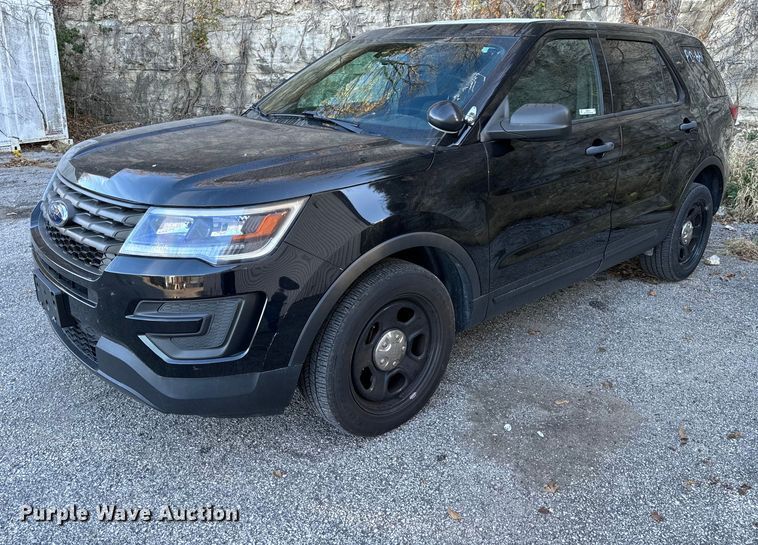 image for item NM9030 2018 Ford Explorer Police Interceptor  SUV
