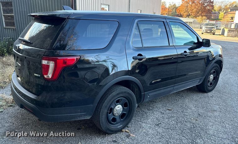 image for item NM9030 2018 Ford Explorer Police Interceptor  SUV