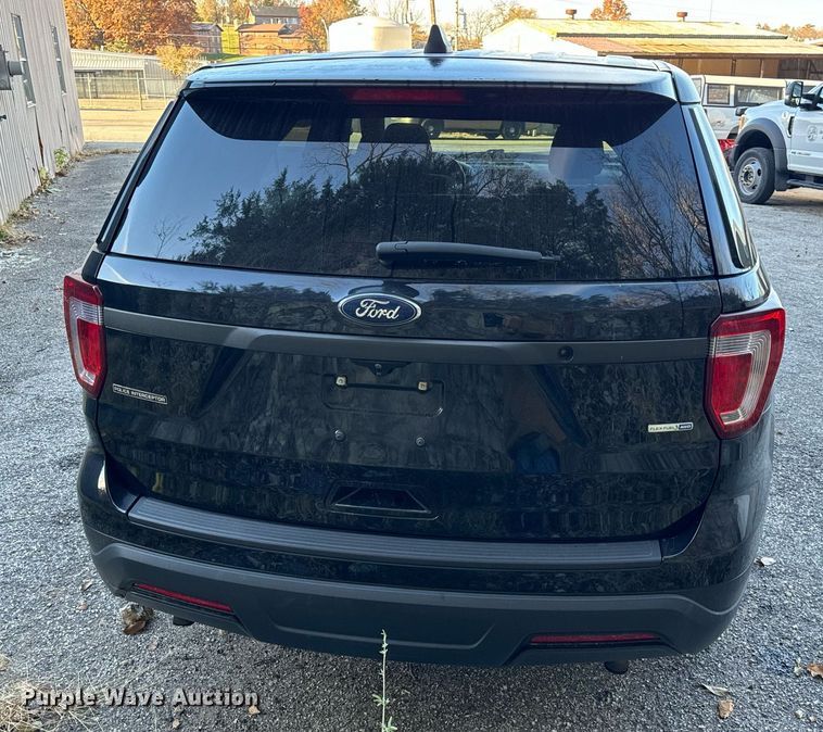 image for item NM9030 2018 Ford Explorer Police Interceptor  SUV